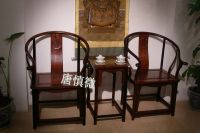 红酸枝明式圈椅